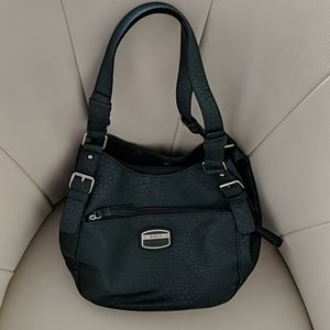 ROSETTI Forest Green Leather hobo handbag